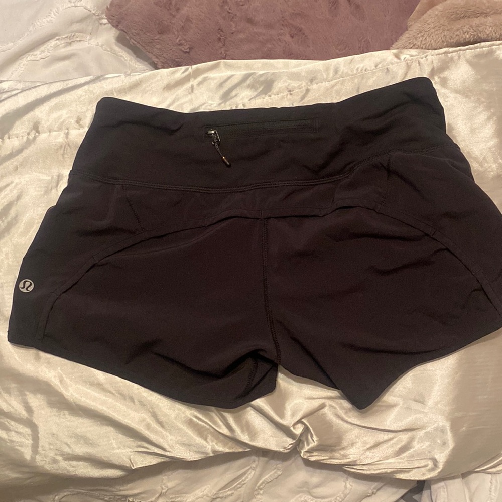 Black Speed Up Shorts